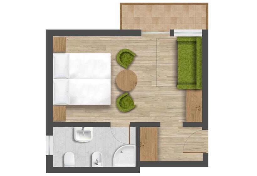 اتاق استاندارد, Villa Eden