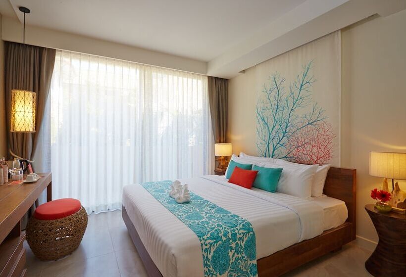 带阳台的豪华间, Bandara Phuket Beach Resort