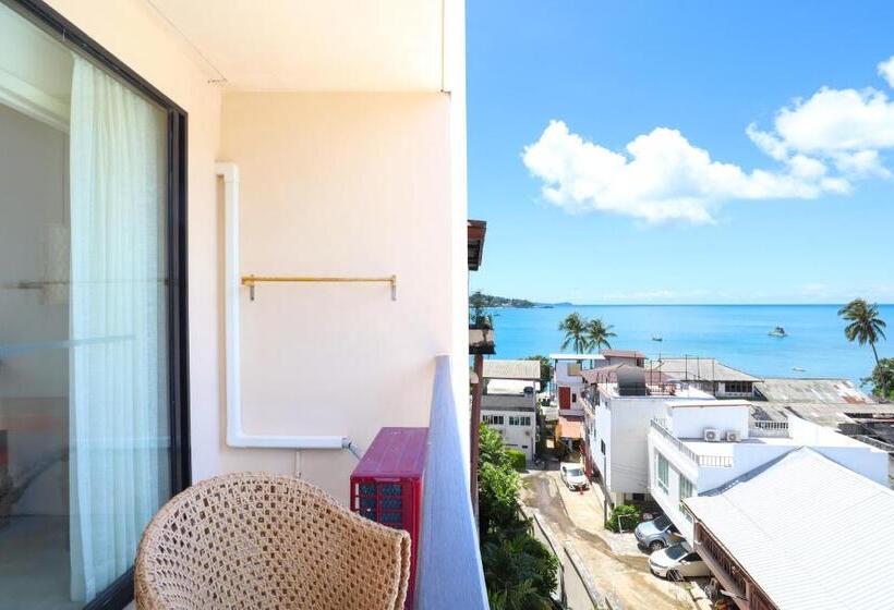 标准间侧面带海景, Bandara Phuket Beach Resort
