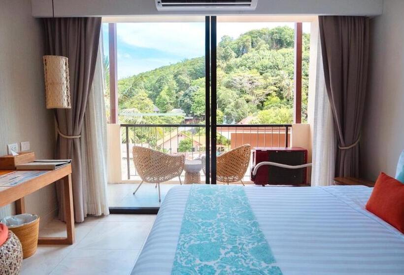 标准间侧面带海景, Bandara Phuket Beach Resort
