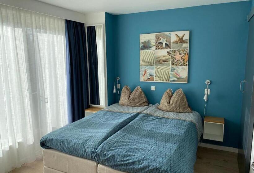 اتاق استاندارد با بالکن, Bed&breakfast Aan Strand