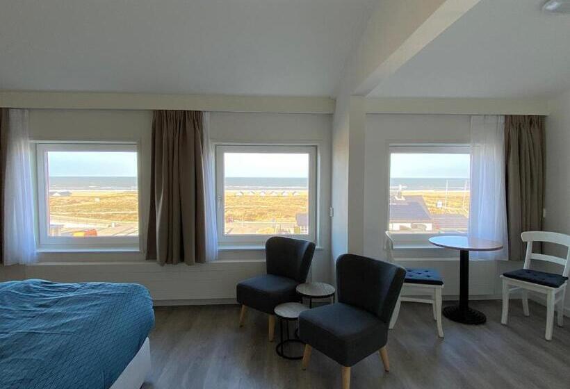 اتاق استاندارد با چشم‌انداز دریا, Bed&breakfast Aan Strand