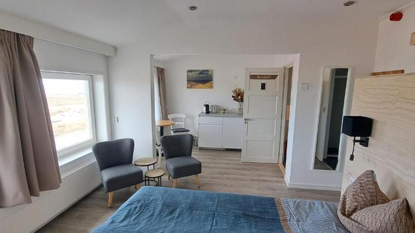 اتاق استاندارد با چشم‌انداز دریا, Bed&breakfast Aan Strand