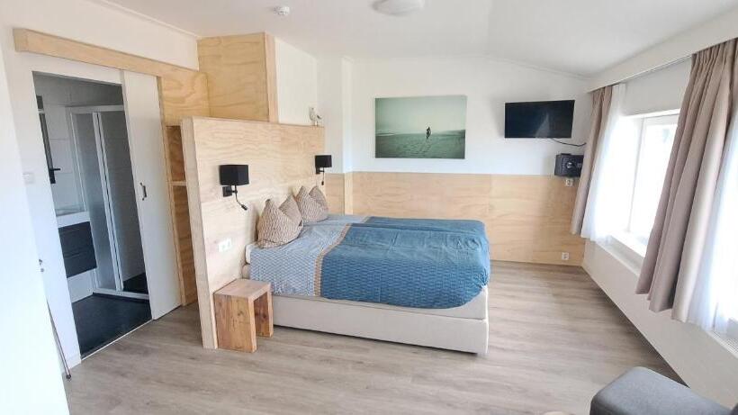 اتاق استاندارد با چشم‌انداز دریا, Bed&breakfast Aan Strand