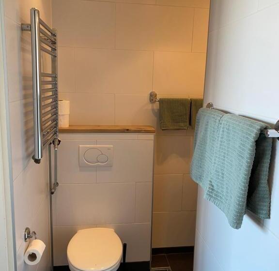 اتاق استاندارد با بالکن و چشم‌انداز دریا, Bed&breakfast Aan Strand