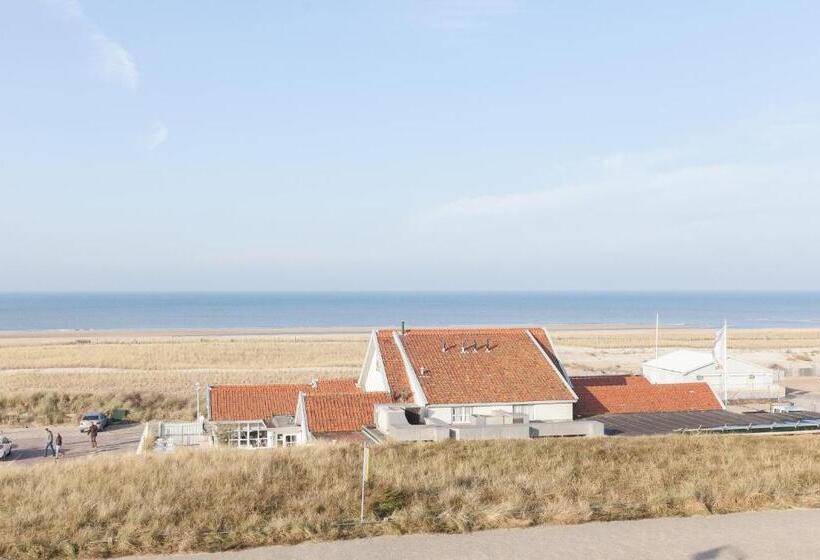 اتاق استاندارد با بالکن و چشم‌انداز دریا, Bed&breakfast Aan Strand