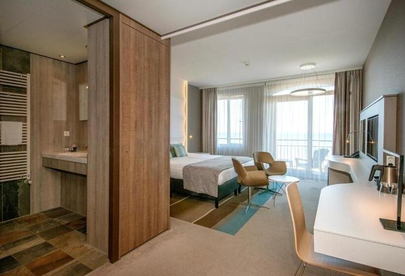 اتاق استاندارد با چشم‌انداز دریا, Strandhotel Golfzang