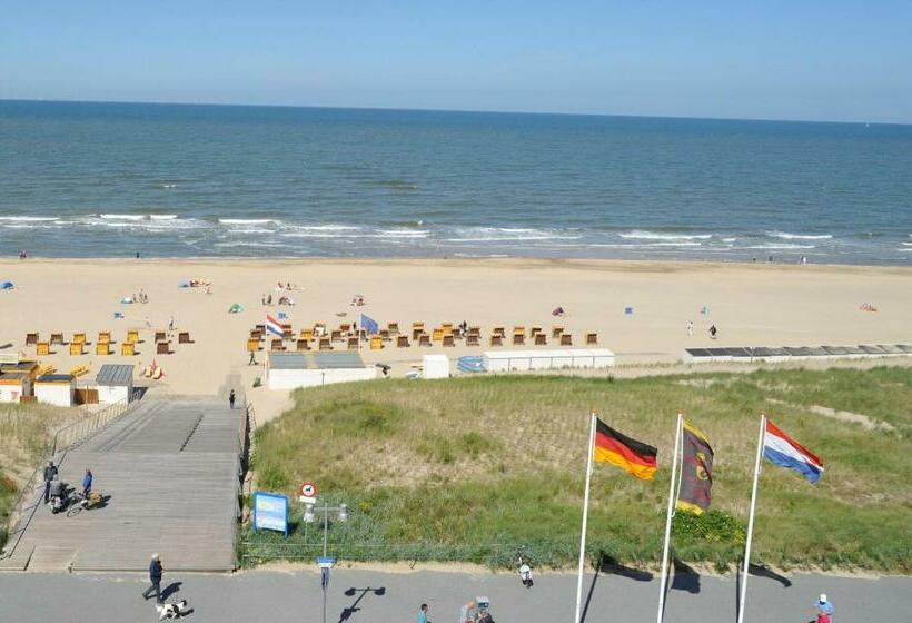 اتاق استاندارد با چشم‌انداز دریا, Strandhotel Golfzang