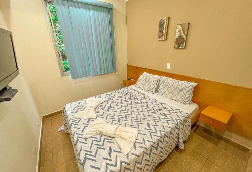 آپارتمان لوکس 1 خوابه, Nacional Inn Guarujá