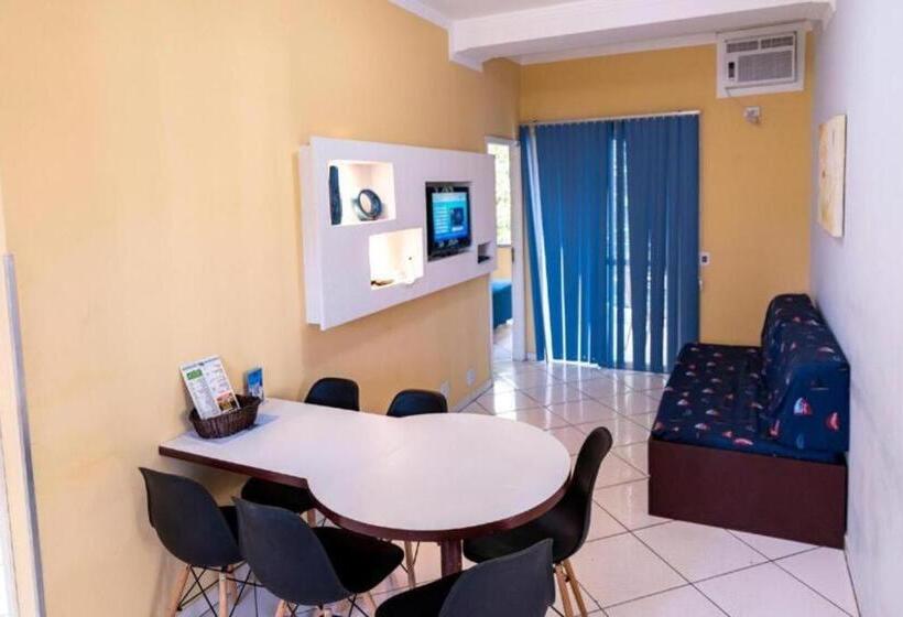 آپارتمان سوپریور 2 خوابه, Nacional Inn Guarujá