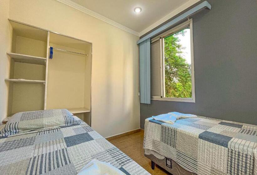 آپارتمان سوپریور 2 خوابه, Nacional Inn Guarujá