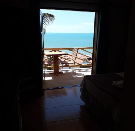 اتاق استاندارد با بالکن و چشم‌انداز دریا, Pousada Nova Oasis Do Rei