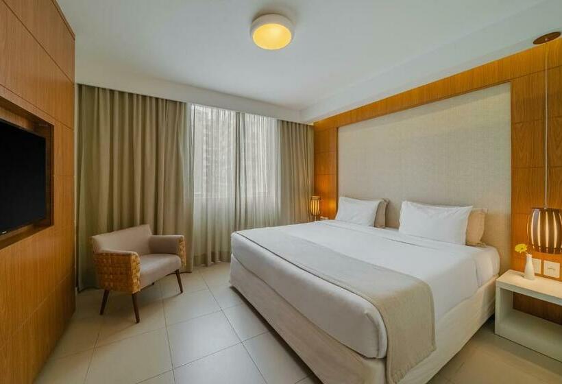 اتاق لوکس با تخت بزرگ, Matiz Niteroi Design