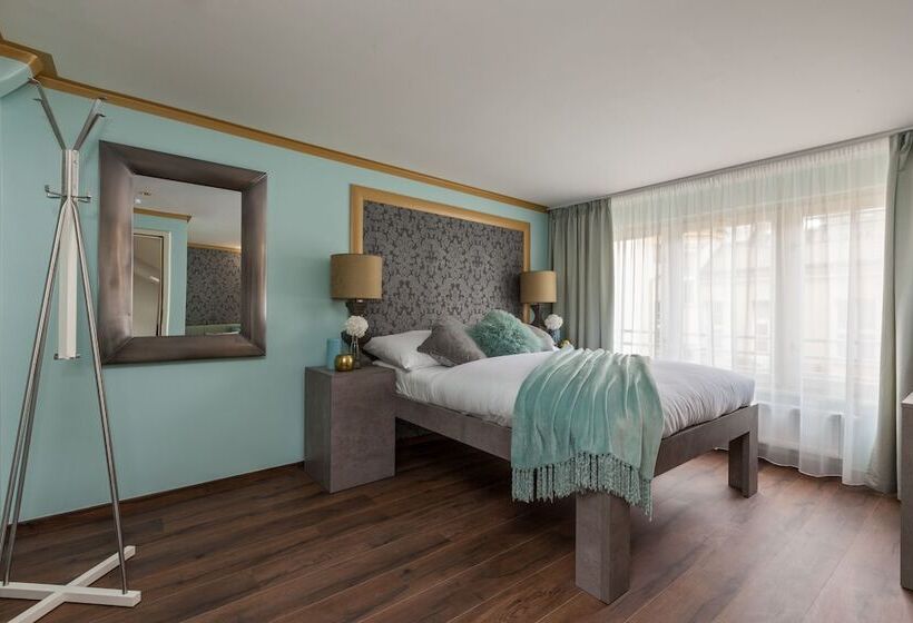 تختخواب در اتاق مشترک, Gorgeous Prague Rooms