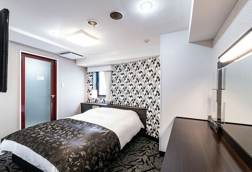 اتاق استاندارد یک نفره, Apa Hotel Sapporo Hosui Susukino Ekimae