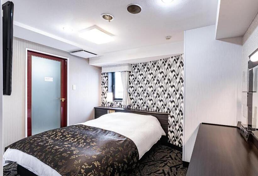 اتاق استاندارد یک نفره, Apa Hotel Sapporo Hosui Susukino Ekimae