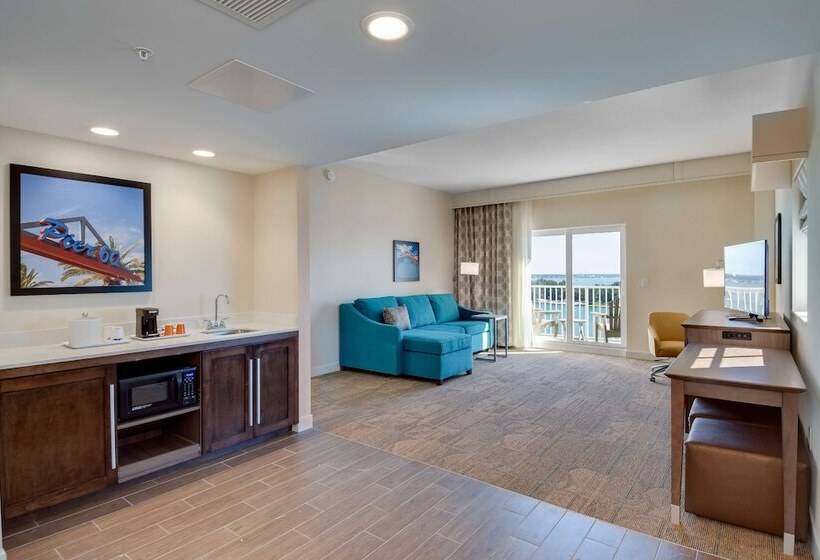 استودیوی استاندارد با تخت دوبل, Hampton Inn & Suites Clearwater Beach