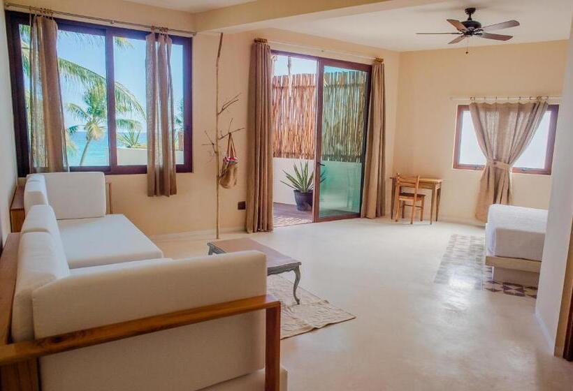 سوییت جونیور با چشم‌انداز دریا, Maria Del Mar Tulum   Adults Only