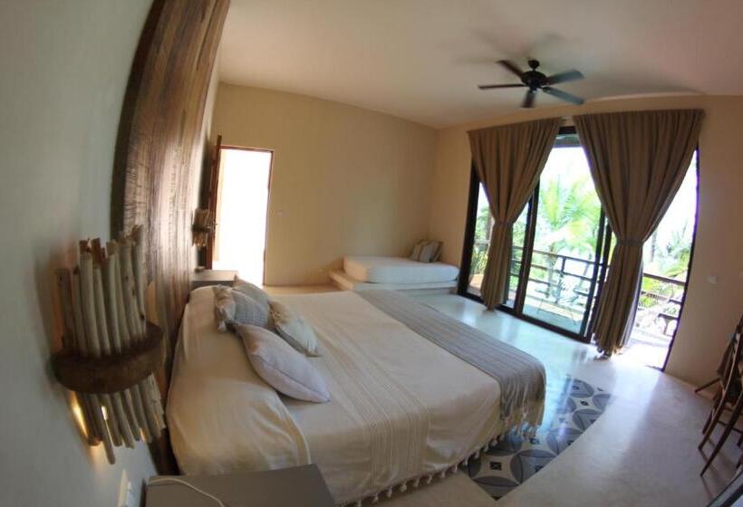 سوییت با چشم‌انداز جانبی دریا, Maria Del Mar Tulum   Adults Only