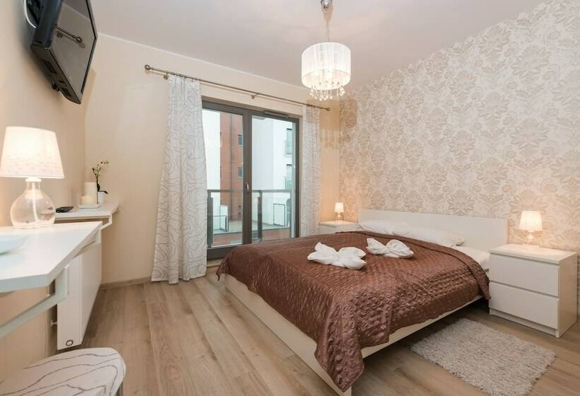 آپارتمان لوکس 1 خوابه, Apartinfo Waterlane Apartments
