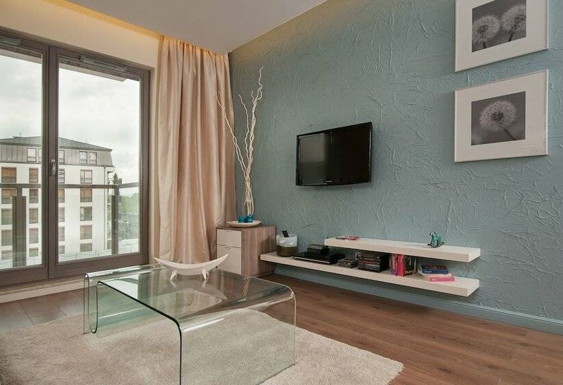 آپارتمان لوکس 1 خوابه, Apartinfo Waterlane Apartments
