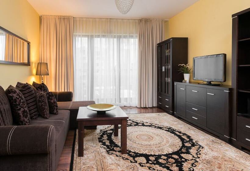 آپارتمان لوکس 1 خوابه, Apartinfo Waterlane Apartments