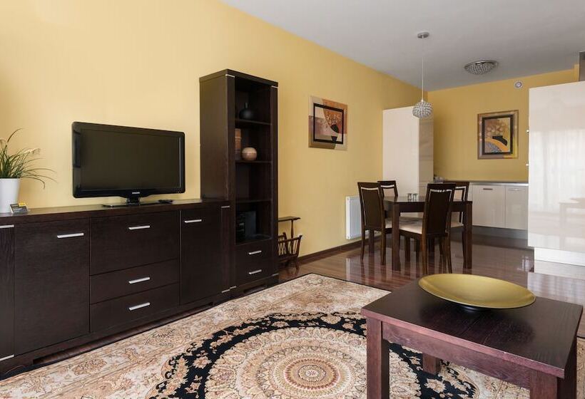 آپارتمان لوکس 1 خوابه, Apartinfo Waterlane Apartments