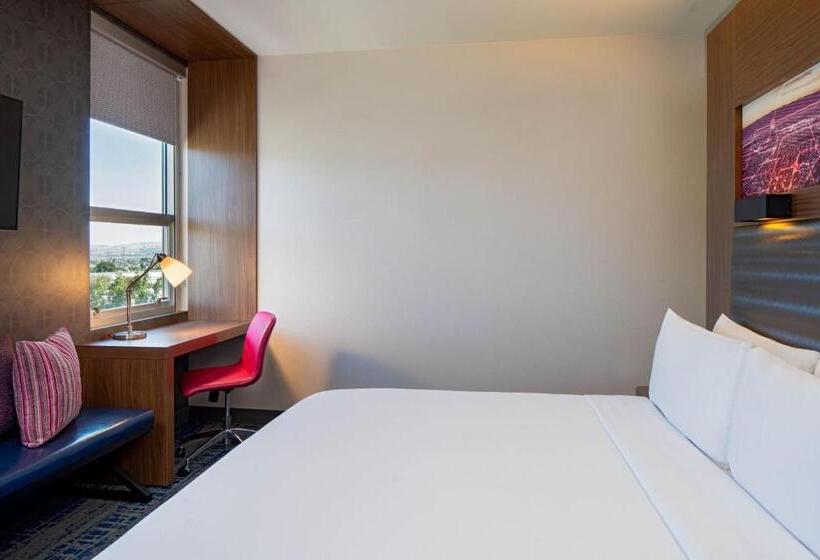 キングサイズベッドのスタンダードルーム, Aloft Santa Clara   San Jose North