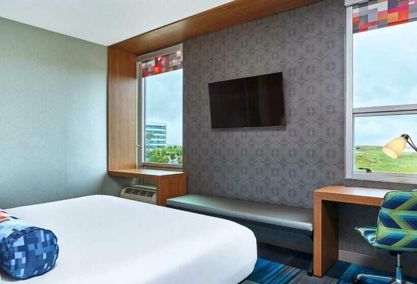 キングサイズベッドのスタンダードルーム, Aloft Santa Clara   San Jose North