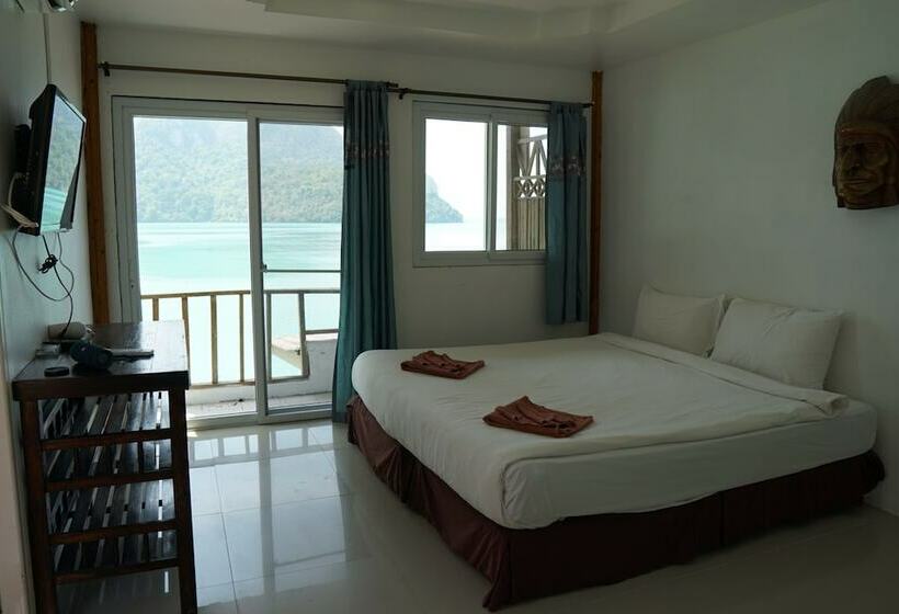 اتاق سوپریور با چشم‌انداز دریا, Phi Phi Cozy Seafront Resort