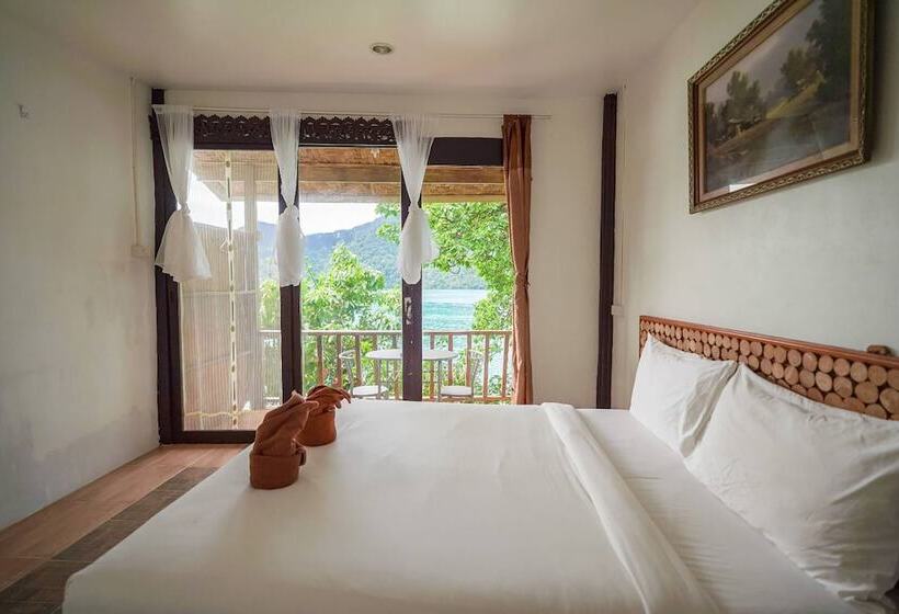 اتاق سوپریور با چشم‌انداز دریا, Phi Phi Cozy Seafront Resort