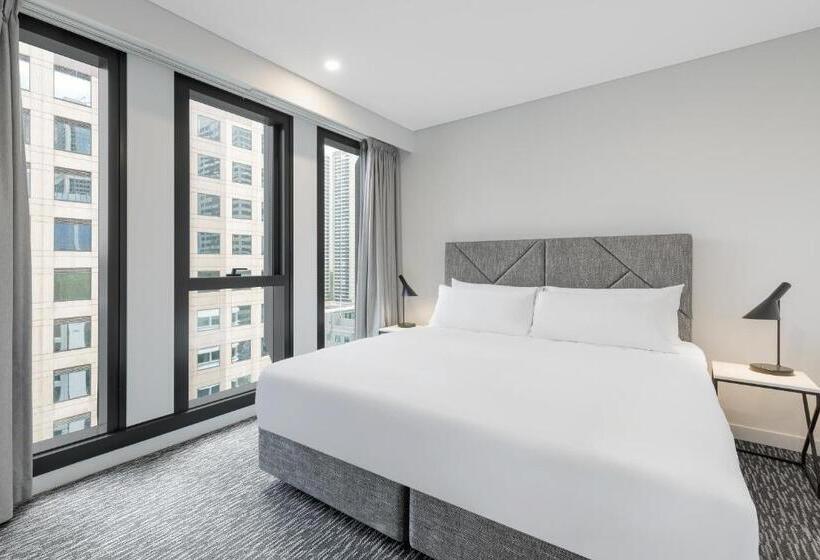 سوئیت دلوکس 2 خوابه, Meriton Suites Melbourne