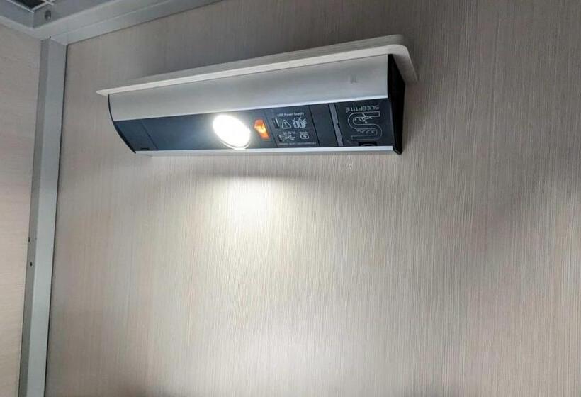 تختخواب در اتاق مشترک, International Inn
