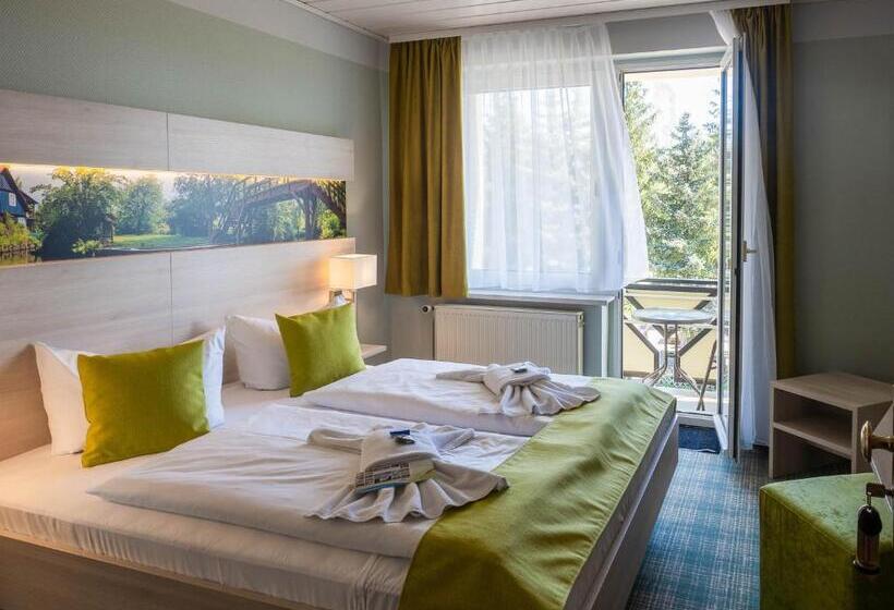 اتاق استاندارد با بالکن, Ferien Hotel Spree Neisse