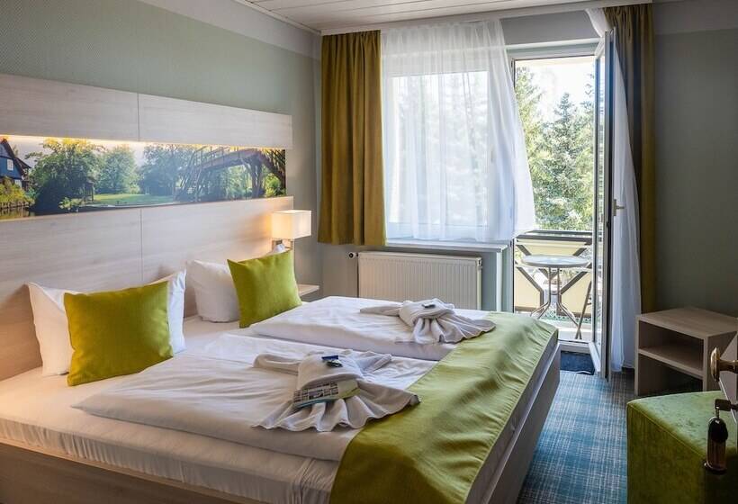 اتاق استاندارد با بالکن, Ferien Hotel Spree Neisse