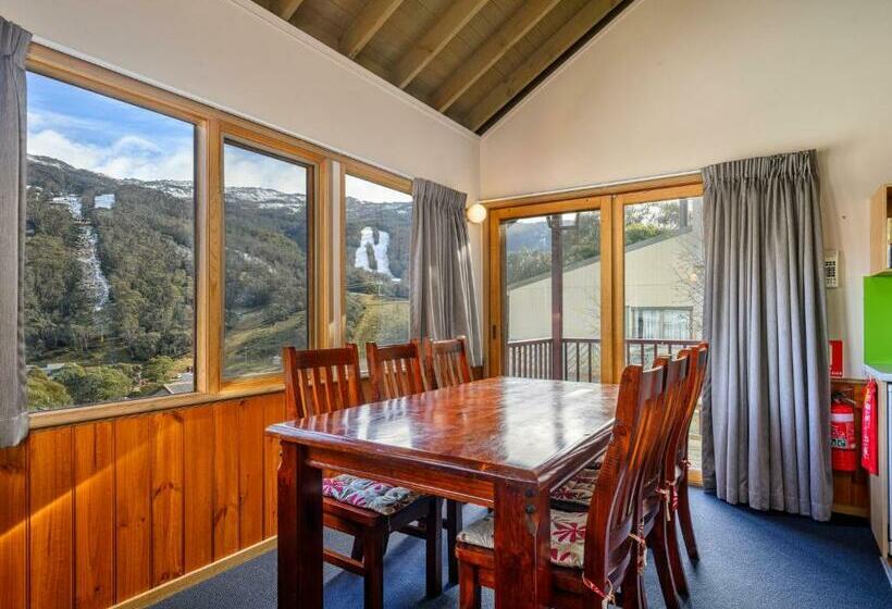 آپارتمان 1 خوابه, Banjo 5 Two Bedroom And Loft With Alpine Views And Fireplace