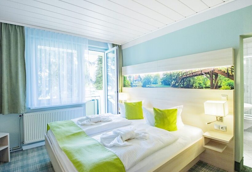 اتاق استاندارد با بالکن, Ferien Hotel Spree Neisse