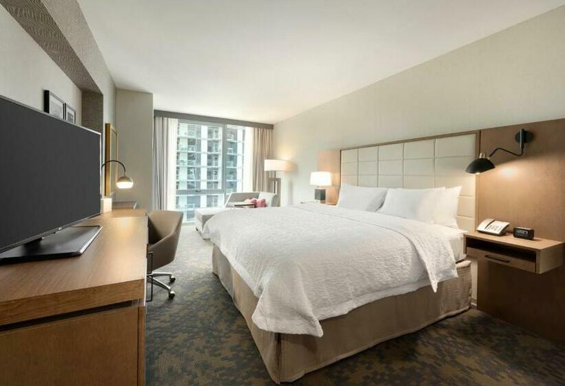 اتاق استاندارد با تخت بزرگ, Hampton Inn Chicago West Loop Fulton Market Area