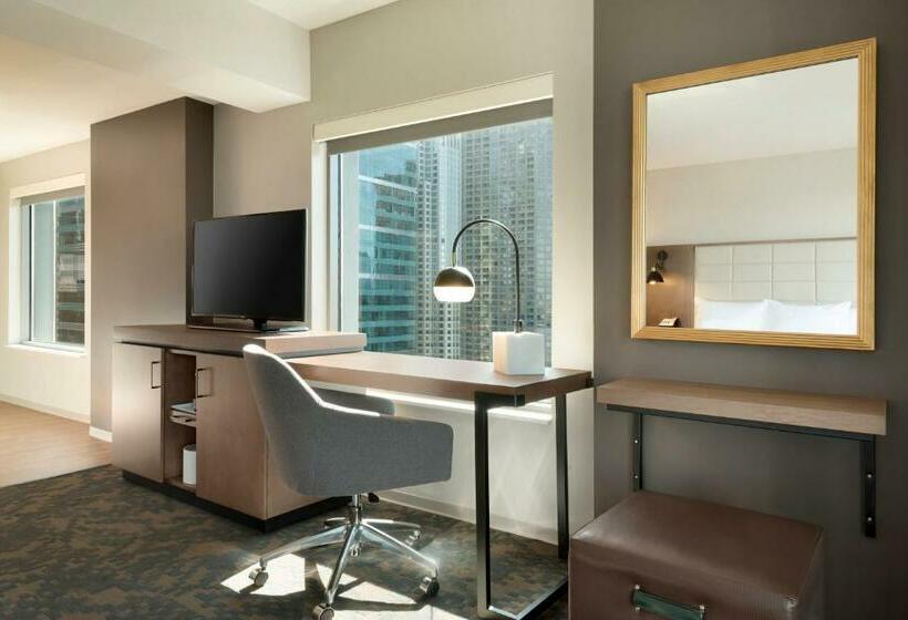 اتاق استاندارد با تخت بزرگ برای معلولان, Hampton Inn Chicago West Loop Fulton Market Area