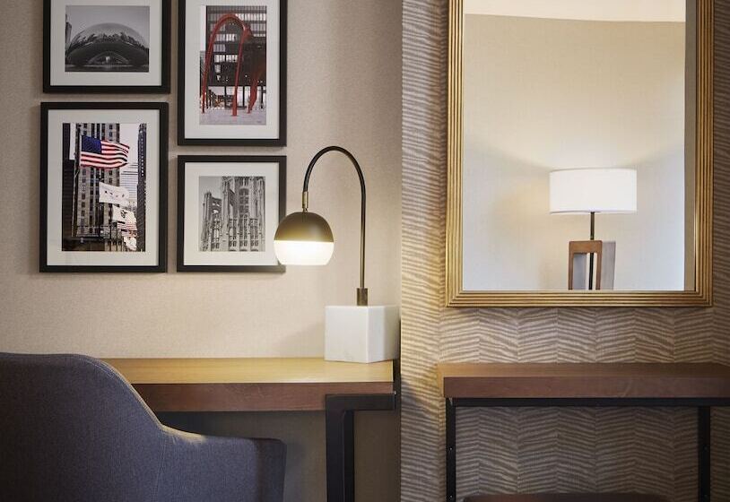 اتاق استاندارد با 2 تخت دوبل, Hampton Inn Chicago West Loop Fulton Market Area