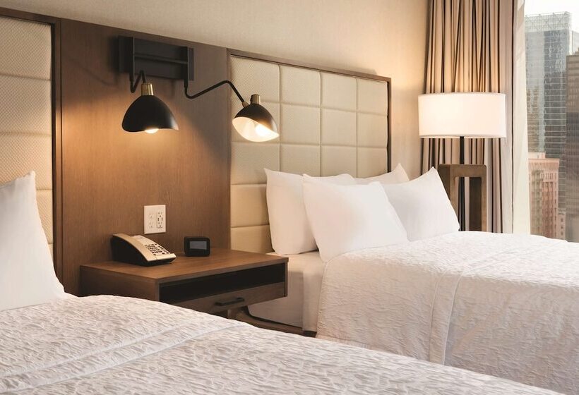 اتاق استاندارد با 2 تخت دوبل, Hampton Inn Chicago West Loop Fulton Market Area