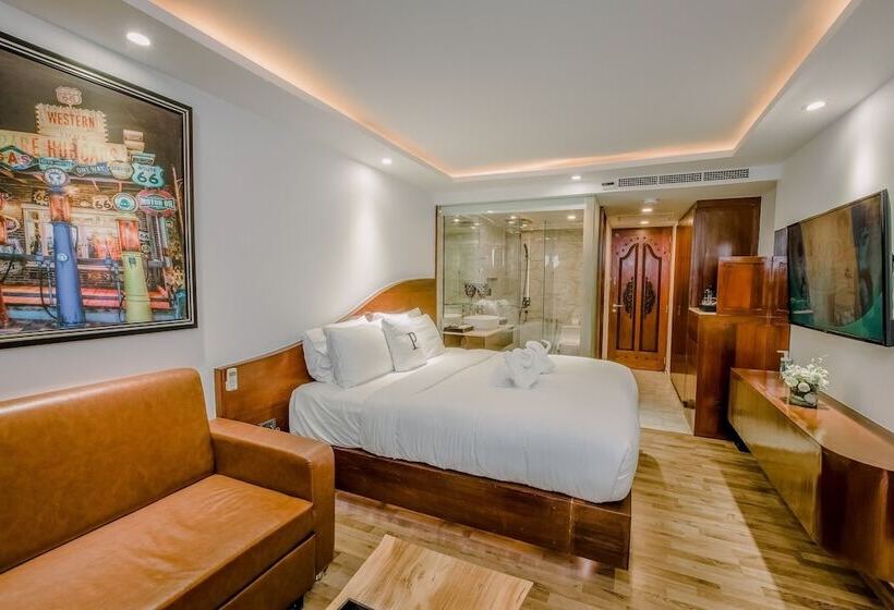 اتاق لوکس با چشم‌انداز دریا, The Privilege Hotel Ezra Beach Club