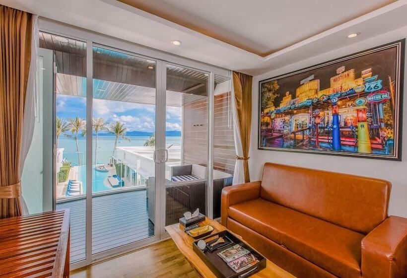 اتاق لوکس با چشم‌انداز دریا, The Privilege Hotel Ezra Beach Club