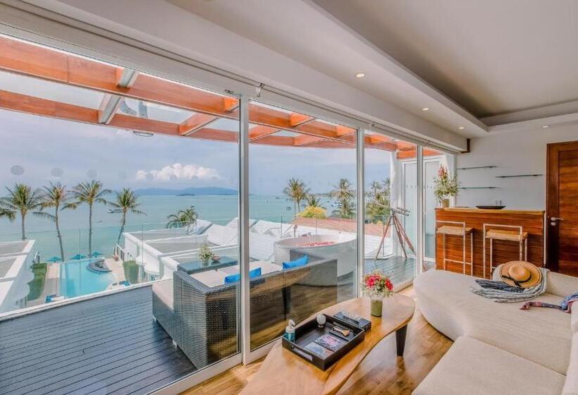 اتاق خانوادگی با چشم‌انداز دریا, The Privilege Hotel Ezra Beach Club