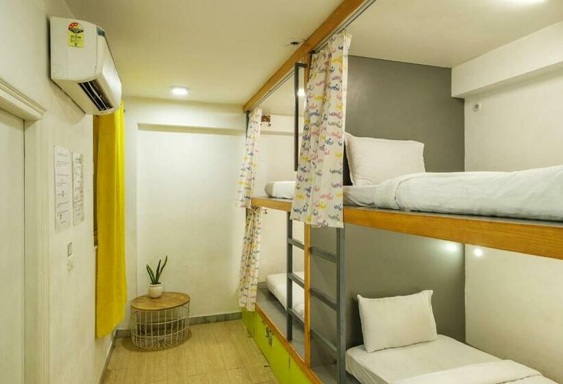 تختخواب در اتاق مشترک, Moustache Hostel Jaipur