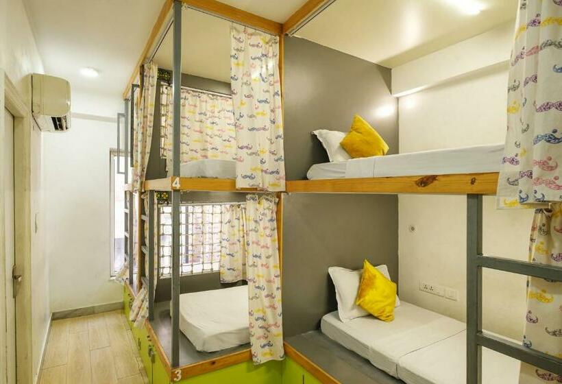 تختخواب در اتاق مشترک, Moustache Hostel Jaipur