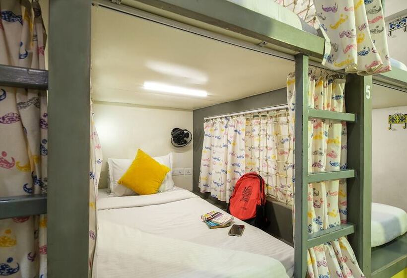 تختخواب در اتاق سوپریور مشترک, Moustache Hostel Jaipur
