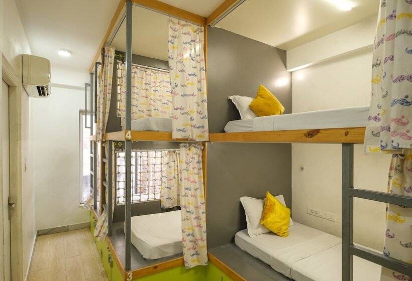 تختخواب در اتاق مشترک, Moustache Hostel Jaipur