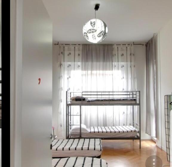اتاق استاندارد سه تخته با سرویس بهداشتی مشترک, Central Hostel Milano