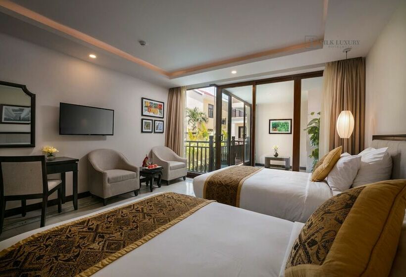 Chambre Deluxe, Silkotel Hoi An